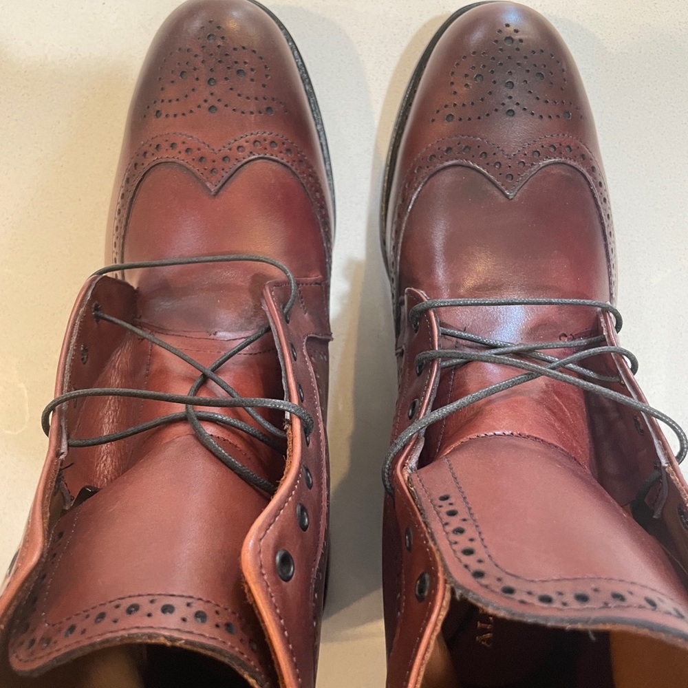 Oxblood Dalton dress boot with Danite sole - Picture 2 of 4